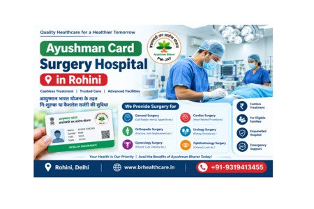 Ayushman Card Surgery Hospital in Rohini